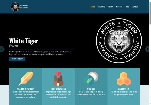 whitetigerpharma.com capture - 2025-08-27 19:04:51