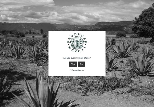 theproducermezcal.com capture - 2025-08-27 23:31:37