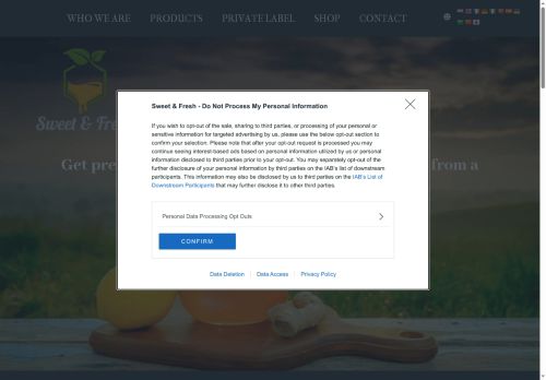 sweet-fresh.com capture - 2025-08-28 02:47:19