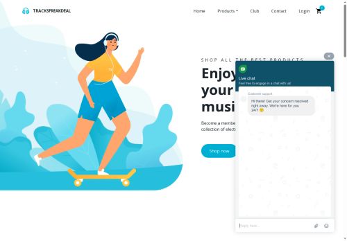 tracksfreakdeal.com capture - 2025-08-28 02:49:37
