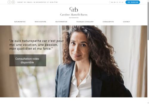 mamelliburns-naturopathe.com capture - 2025-08-28 03:20:06