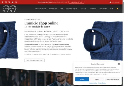che-camicia.com capture - 2025-08-28 03:42:11