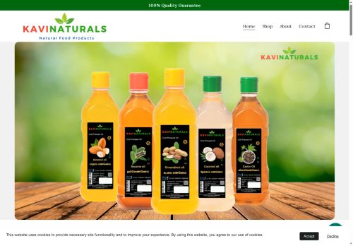 kavinaturals.com capture - 2025-08-28 05:37:51