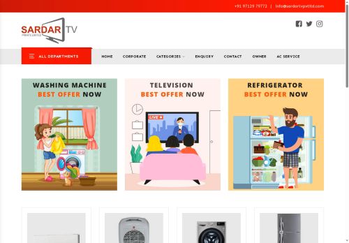 sardartvpvtltd.com capture - 2025-08-28 07:07:50