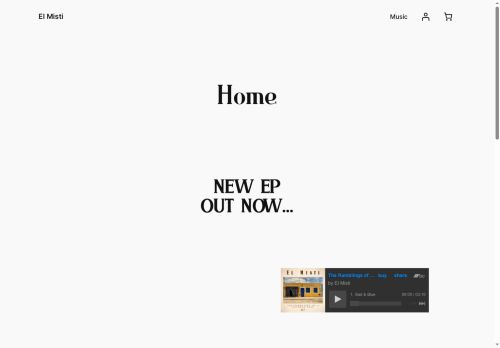 elmistimusic.com capture - 2025-08-28 09:04:29