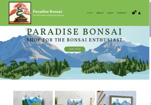 paradisebonsai.com capture - 2025-08-28 11:47:54