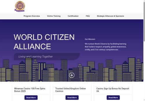 worldcitizenalliance.com capture - 2025-08-28 12:50:08