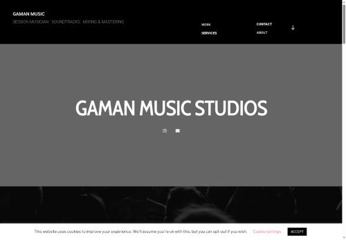 gamanmusic.com capture - 2025-08-28 12:55:01