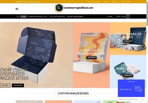 icustomcorrugatedboxes.com capture - 2025-08-28 13:23:28