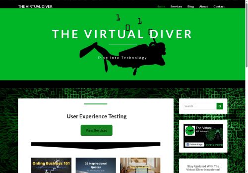 thevirtualdiver.com capture - 2025-08-28 15:20:07