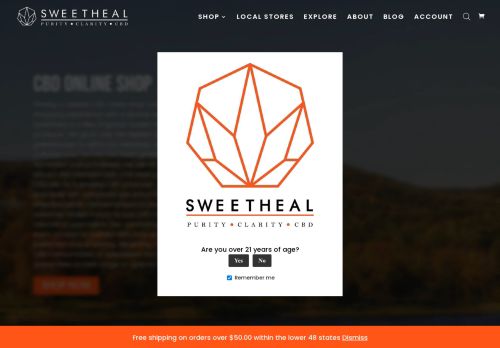sweethealcbd.com capture - 2025-08-28 16:10:46
