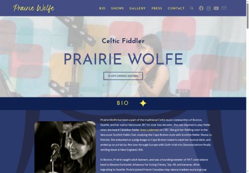 prairiewolfe.com capture - 2025-08-28 16:12:47
