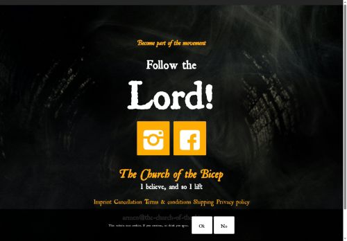 the-church-of-the-bicep.com capture - 2025-08-28 16:40:33