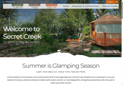 colorado-yurt.com capture - 2025-08-28 17:06:00