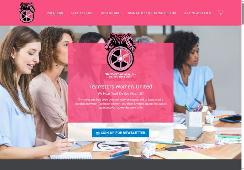 teamsterswomenunited.com capture - 2025-08-28 17:09:35