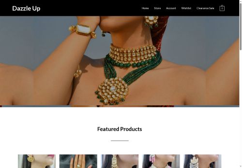 dazzleupstore.com capture - 2025-08-28 21:38:58