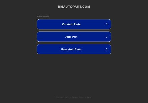 bmautopart.com capture - 2025-08-28 22:35:50