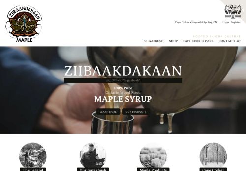 ziibamaple.com capture - 2025-08-28 23:48:13