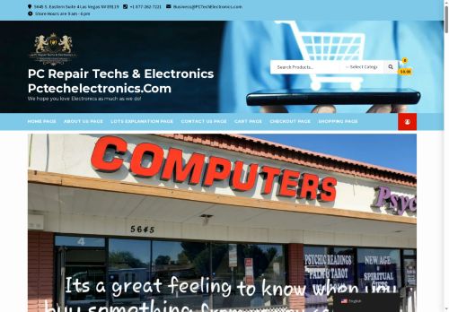 pctechelectronics.com capture - 2025-08-29 00:56:20