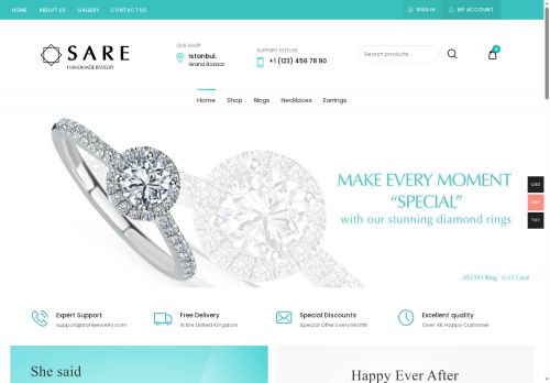 sarejewelry.com capture - 2025-08-29 04:01:52