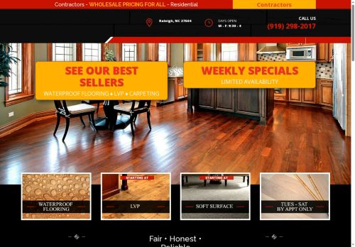 flooringcompanyraleigh.com capture - 2025-08-29 04:41:09