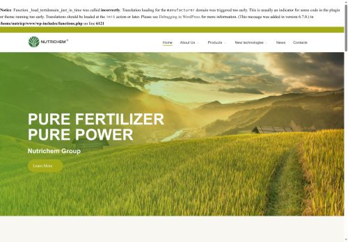 nutrichem-group.com capture - 2025-08-29 05:36:40