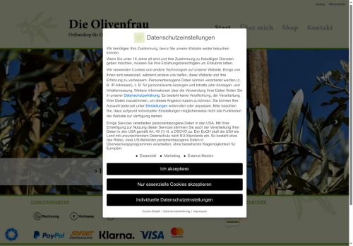 die-olivenfrau.com capture - 2025-08-29 08:48:49