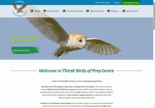 thirskbirdsofpreycentre.com capture - 2025-08-29 10:53:48