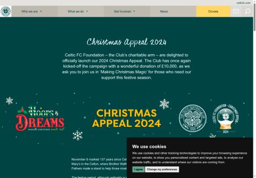 celticchristmasappeal.com capture - 2025-08-29 11:47:15