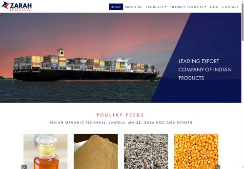 zarahexportimport.com capture - 2025-08-29 12:07:49