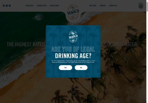 coconutwaterwithwhiskey.com capture - 2025-08-29 12:31:46