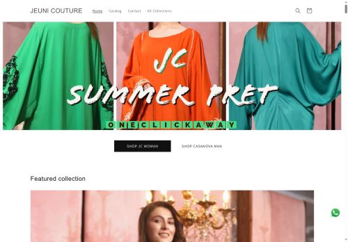 jeunicouture.com capture - 2025-08-29 12:48:41
