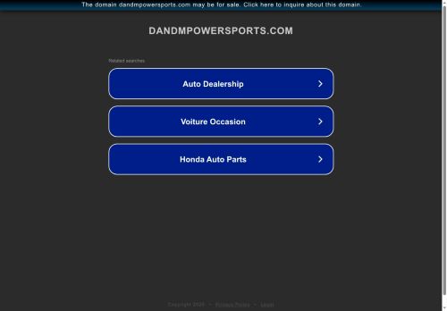 dandmpowersports.com capture - 2025-08-29 14:22:45