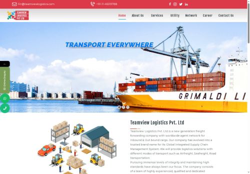 teamviewlogistics.com capture - 2025-08-29 16:51:11