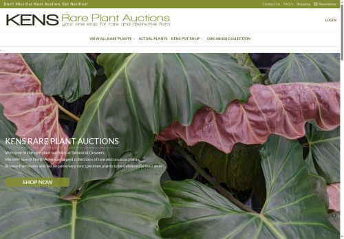 kensrareplantauction.com capture - 2025-08-29 17:16:00