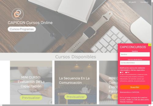 capiconcursosonline.com capture - 2025-08-29 17:30:13