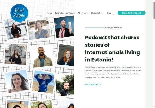 foundinestonia.com capture - 2025-08-29 18:57:42