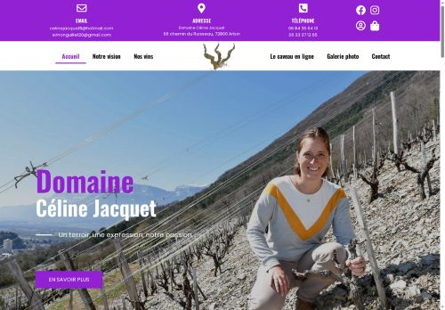 domaine-celinejacquet.com capture - 2025-08-29 19:56:29