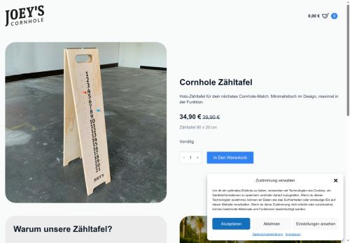 joeys-cornhole.com capture - 2025-08-29 20:22:17