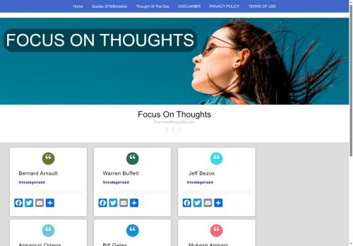 focusonthoughts.com capture - 2025-08-29 20:48:09
