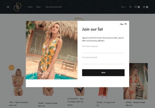 decimalbydali.com capture - 2025-08-29 22:35:59