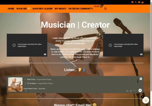 augustradioproject.com capture - 2025-08-30 00:11:22