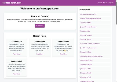 craftsandgraft.com capture - 2025-08-30 00:33:16