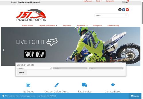 jsipowersports.com capture - 2025-08-30 00:55:09