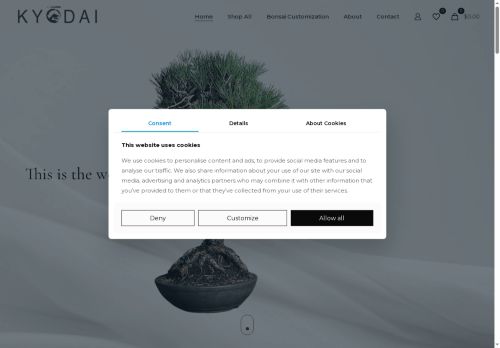 kyodaibonsai.com capture - 2025-08-30 01:20:08