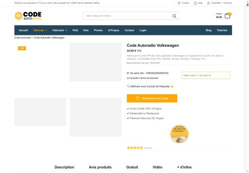 radio-code-vw.com capture - 2025-08-30 01:33:48