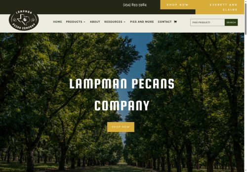 lampmanpecans.com capture - 2025-08-30 02:00:04