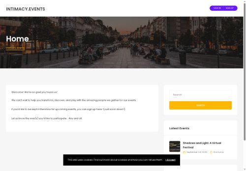 intimacyevent.com capture - 2025-08-30 05:05:37