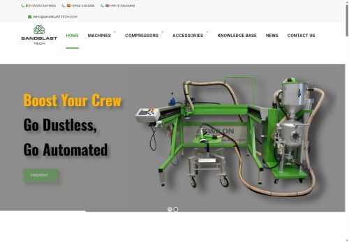 sandblast-tech.com capture - 2025-08-30 06:21:16