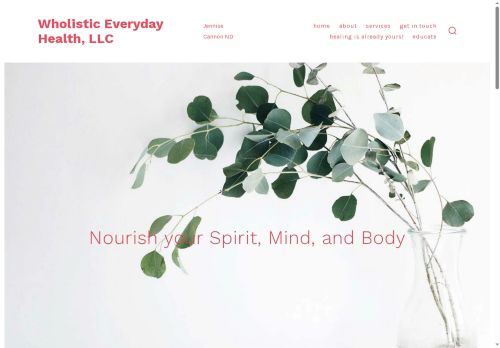 wholisticeverydayhealth.com capture - 2025-08-30 07:16:35